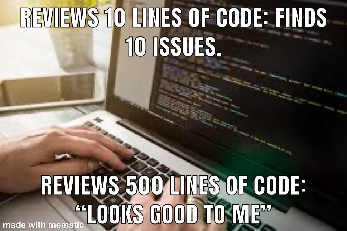 Code review meme