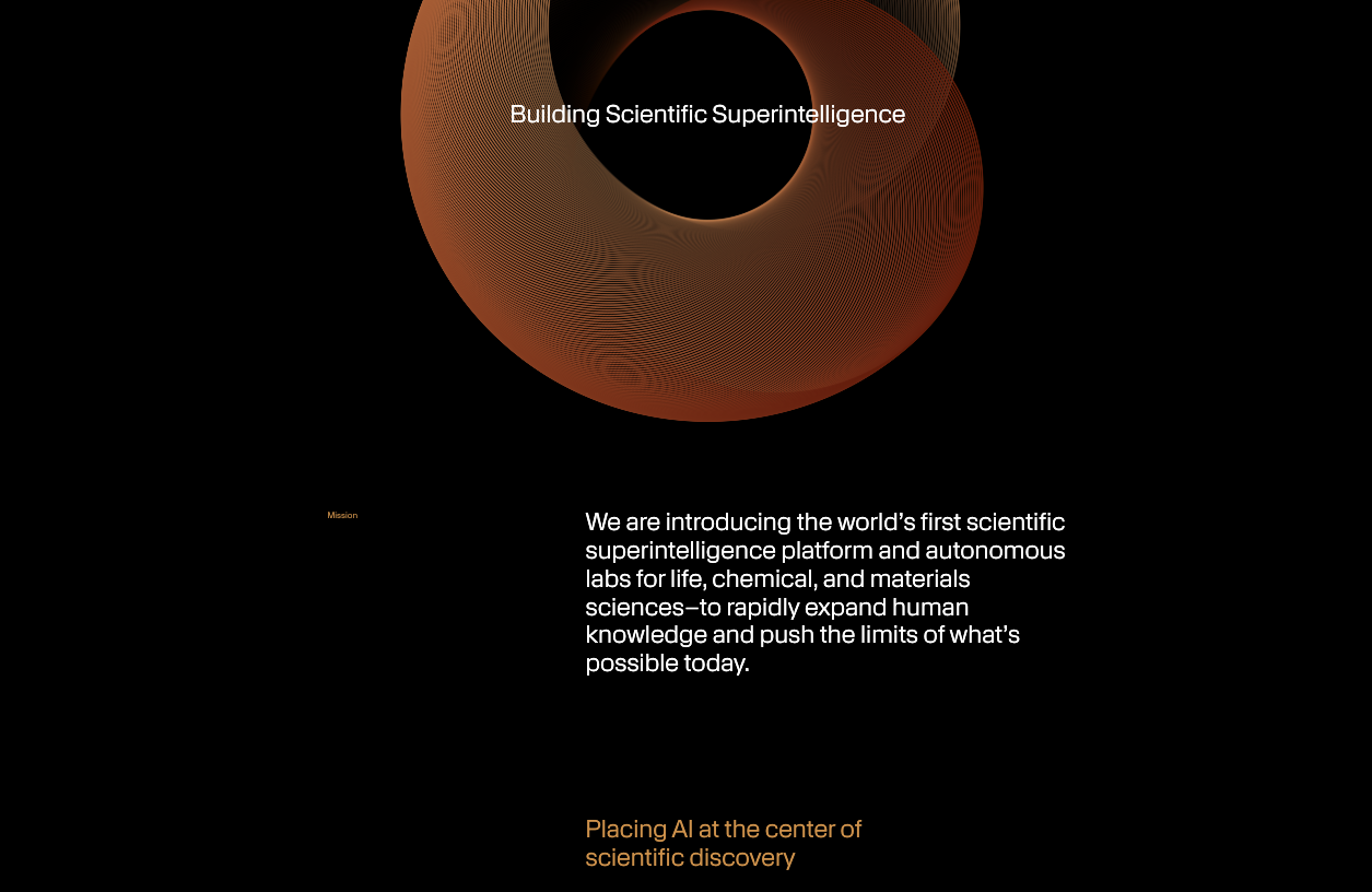AI Startup Lila Sciences Raises $350 Million Series A at $1.3+ Billion Valuation  