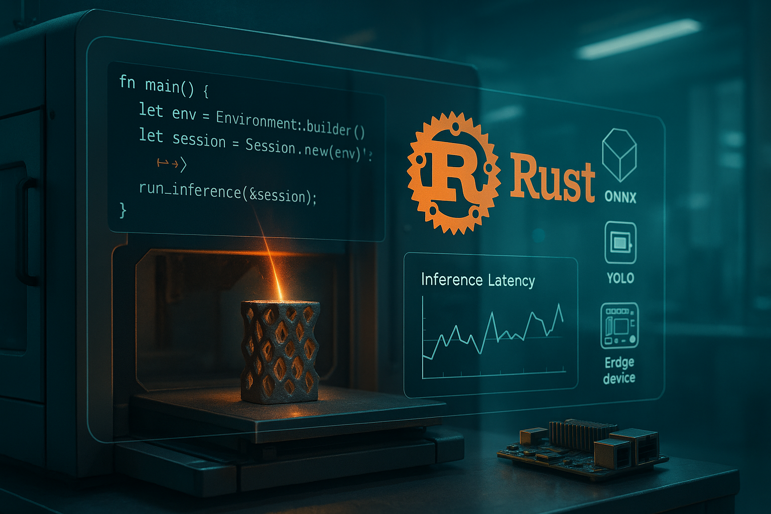 Rust at the Edge: How Rust Improves AI Systems for Real-Time Computer Vision in Manufacturing