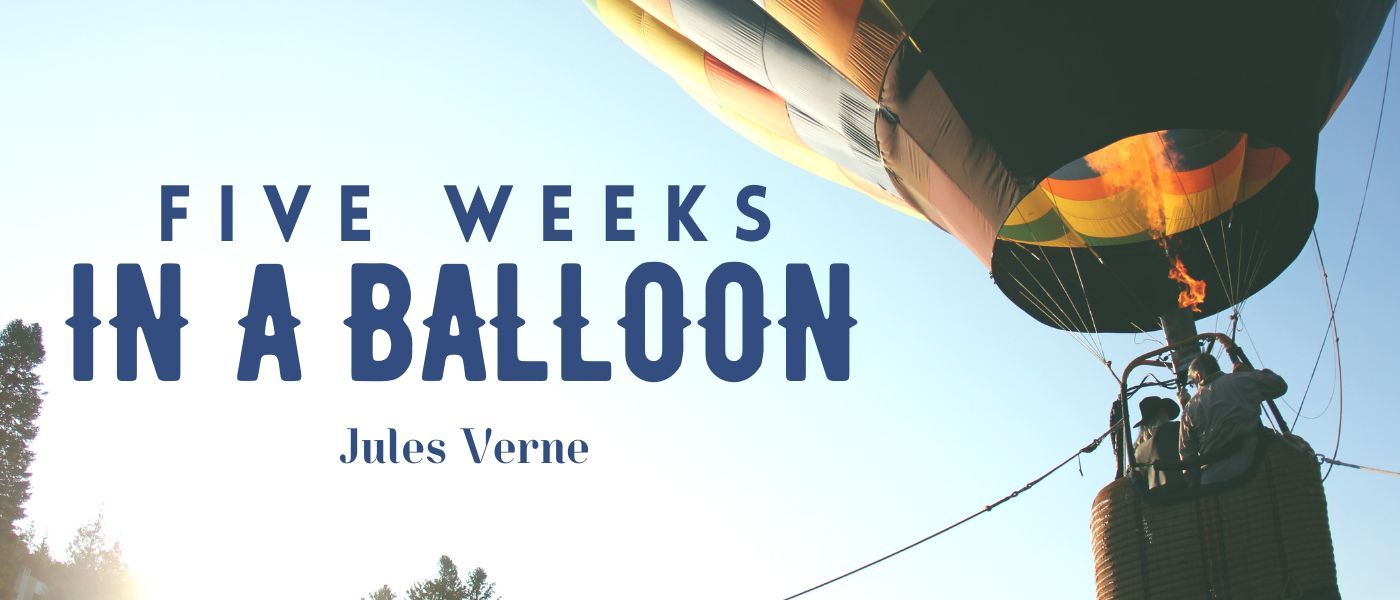 “Five Weeks in a Balloon” is, in a measure, a satire on modern books of African travel