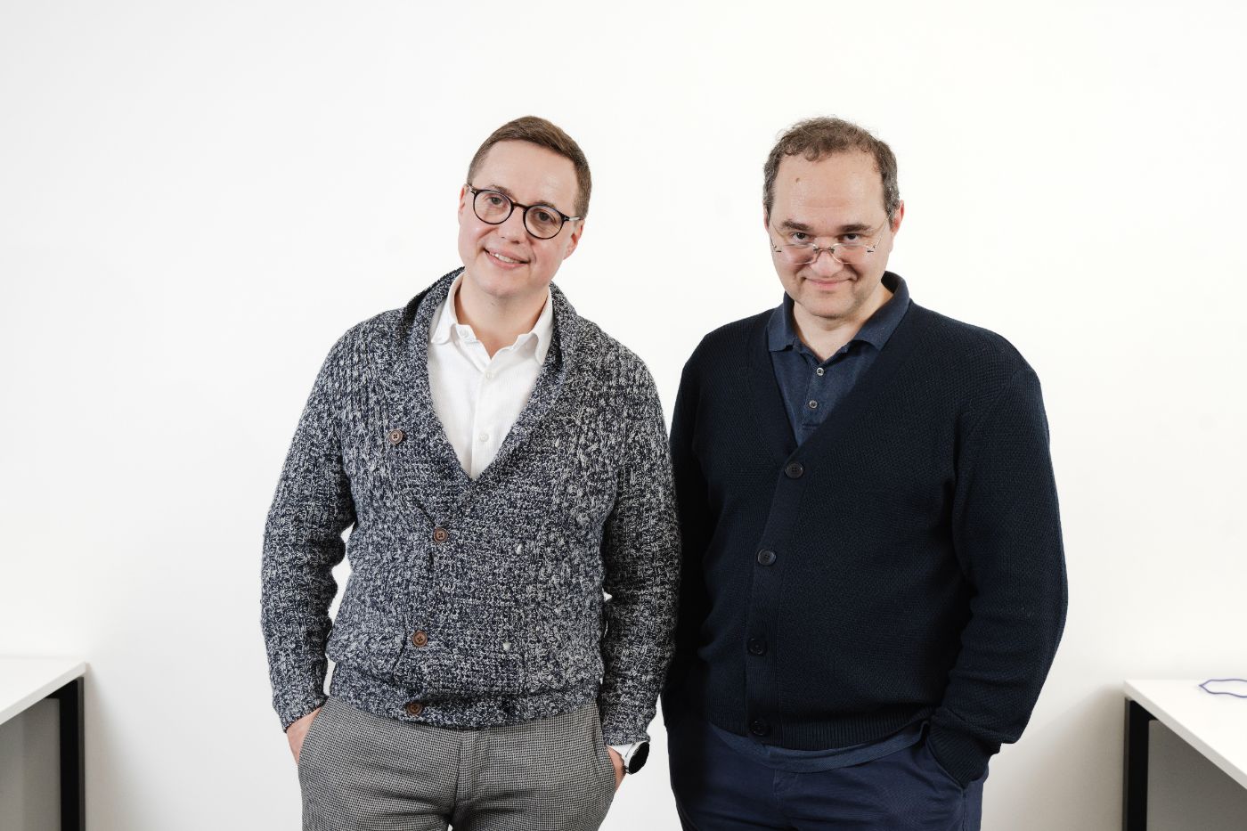 Georgy Babilashvili with Max Faldin, co-founder and CEO of Silverbird