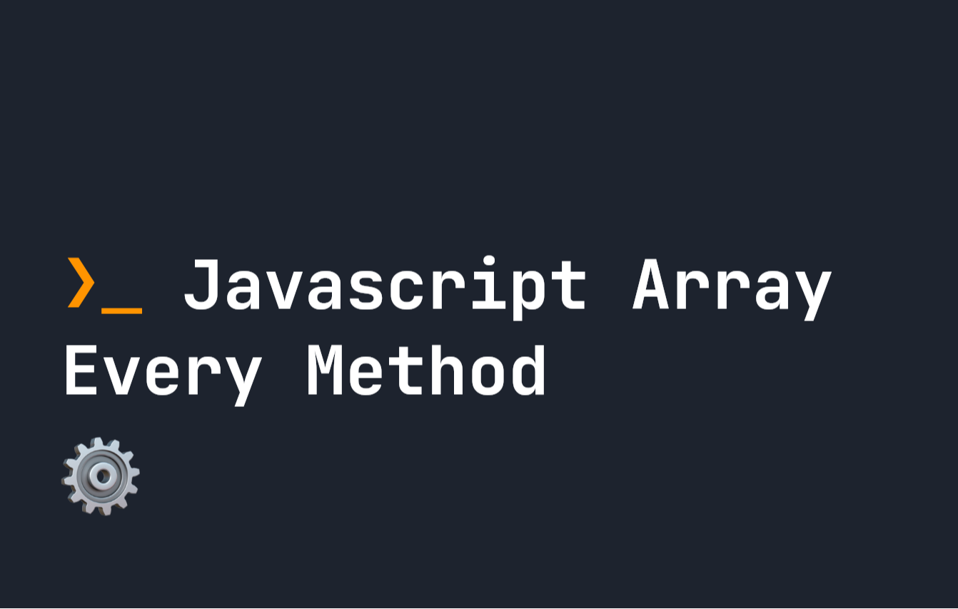Метод Array Every в JavaScript