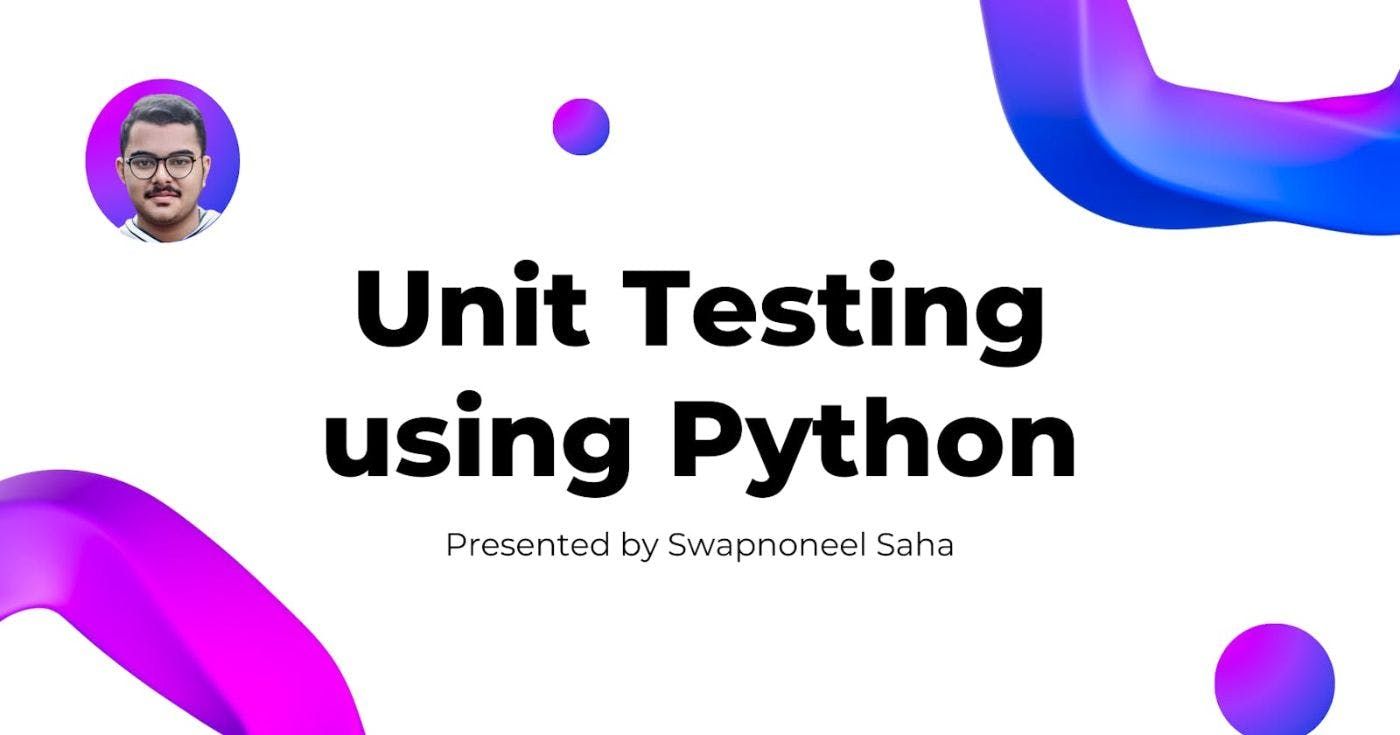 Python Unit Testing is Even More Convenient Than You Might Realize