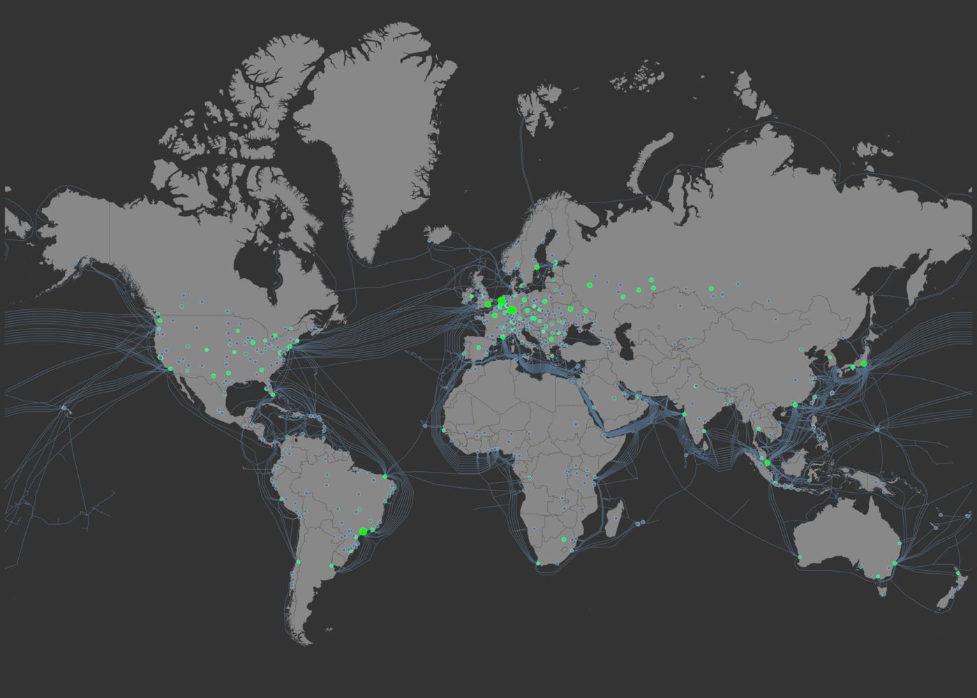 Mapping the Internet: A Visualization of the Web