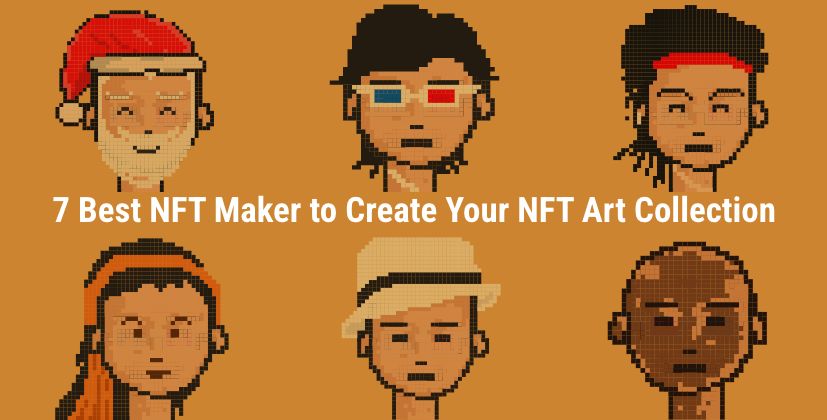 NFT Art Maker - NFT Creator in 2023  Book cover maker, Avatar characters,  Graphic design logo