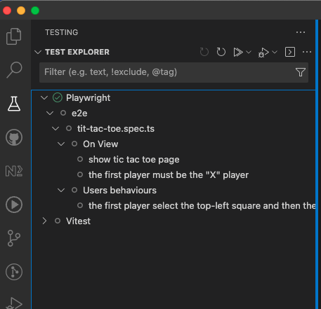 VsCode Test Explorer