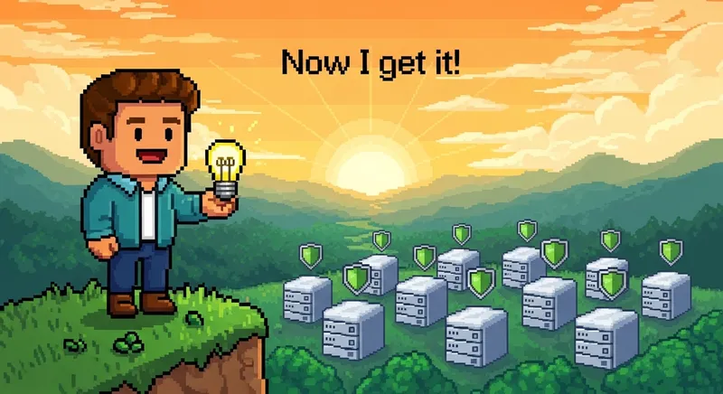 The command center — fleet status at a glance, green for active, red for idle