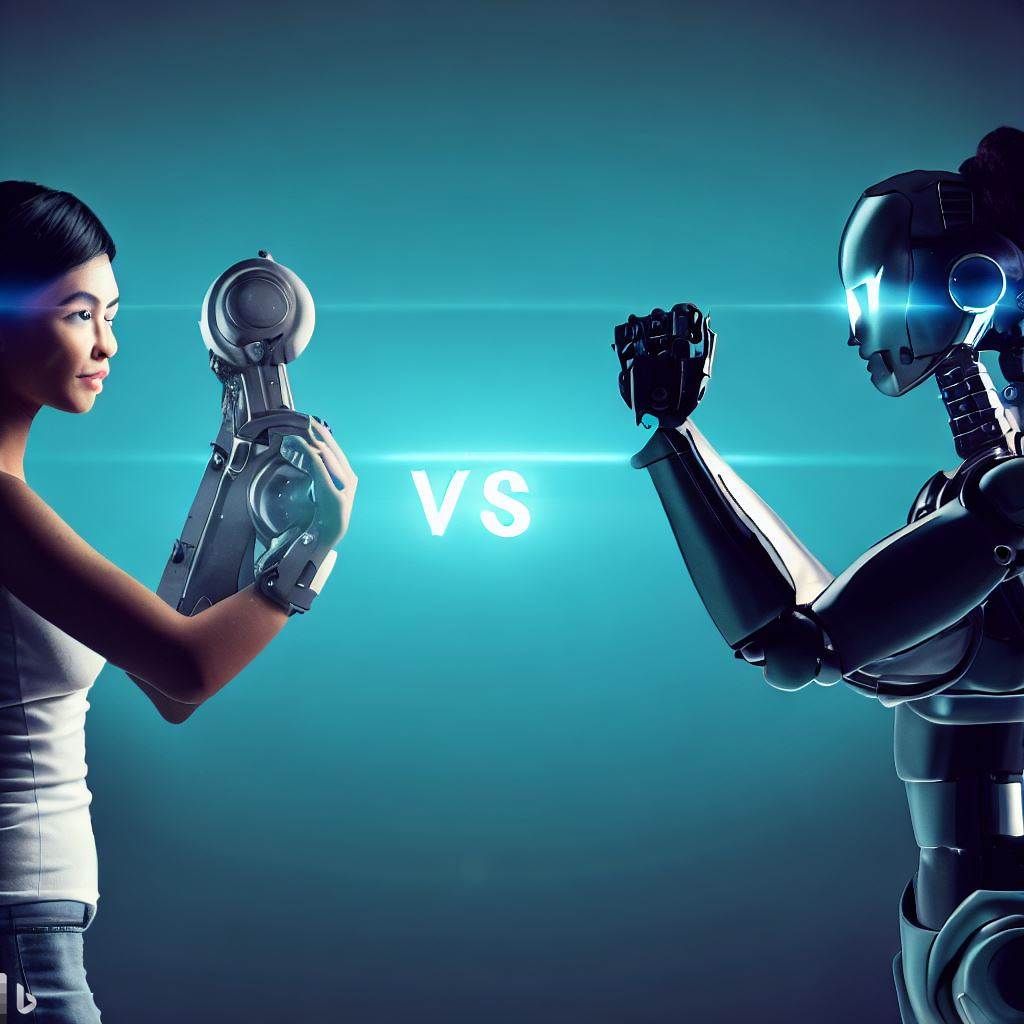 Future Clash: Mind-Chips vs. Robot Minds