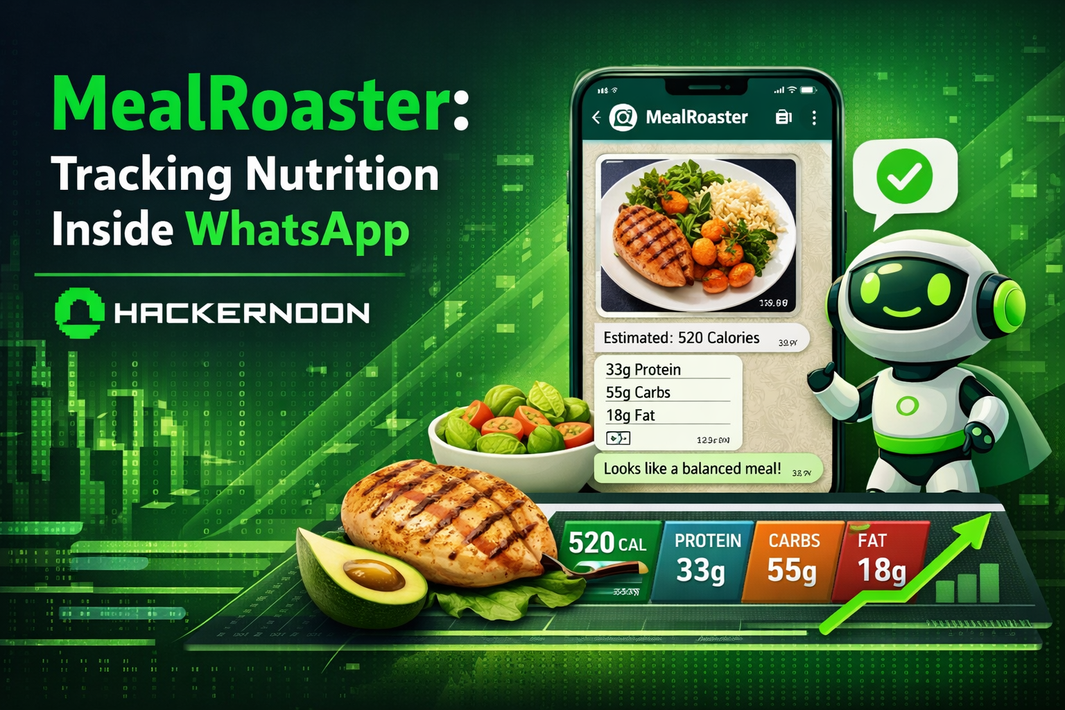 MealRoaster Earns a 41 Proof of Usefulness Score by Building an AI-Powered Nutrition Assistant on WhatsApp