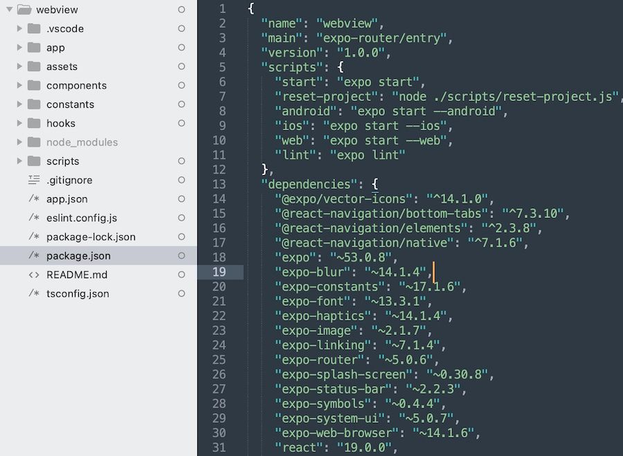 Boilerplate folder structure