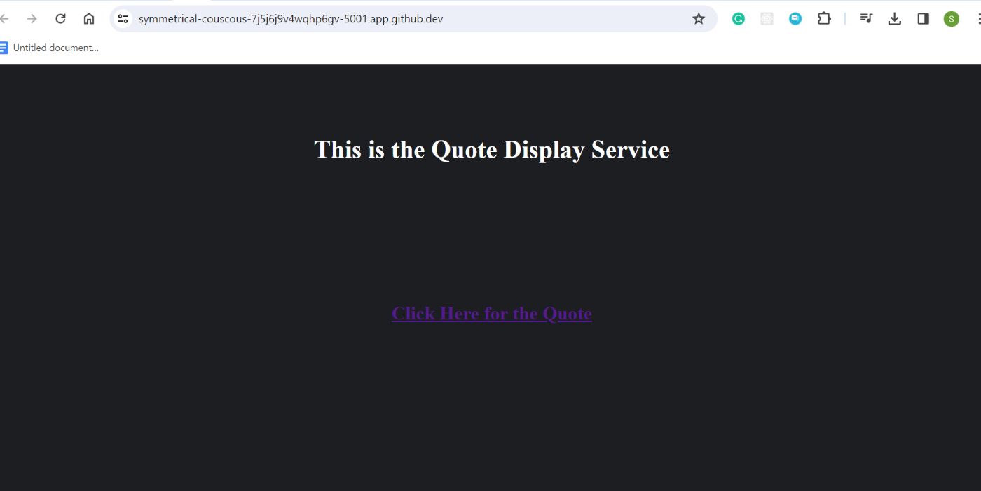Application on browser