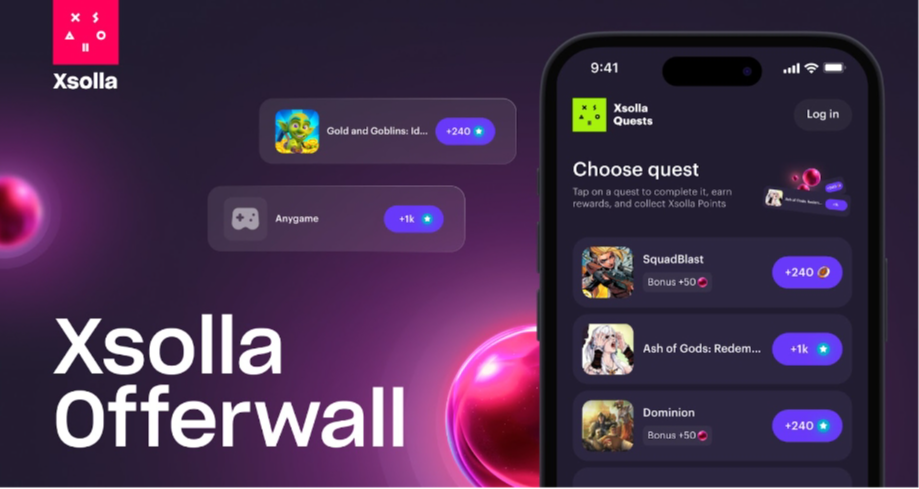 Xsolla Introduces Offerwall Solution To Enhance Game Monetization And Player Engagement