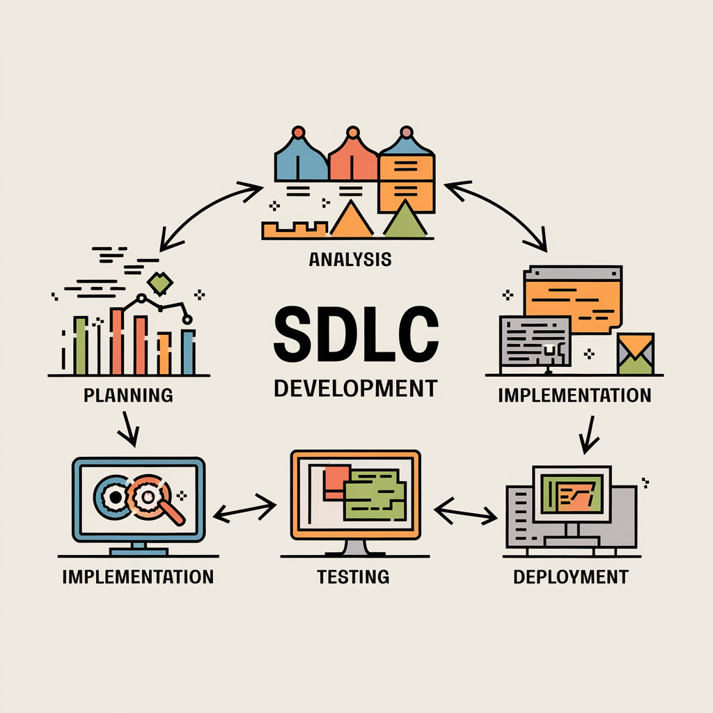 An image of the Software Development Lifecycle.