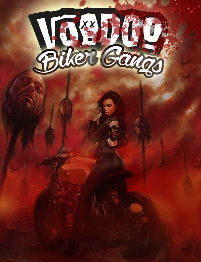 VooDoo Biker Gangs Concept Poster