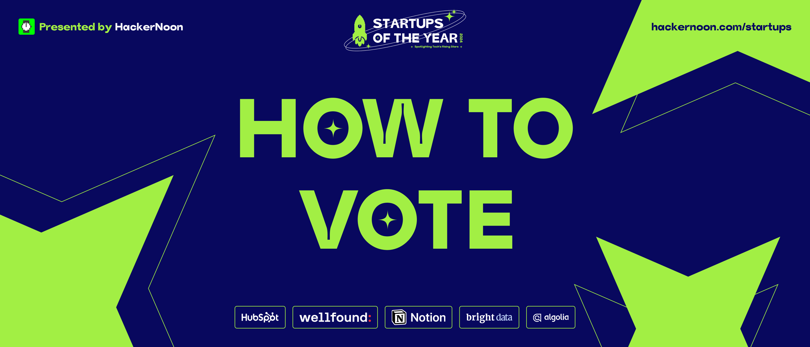 featured image - Startups of The Year: How To Vote