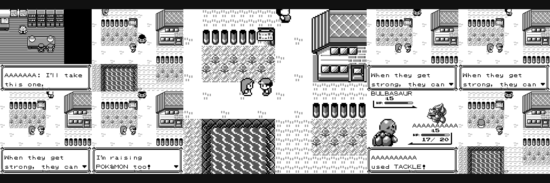 10 Pokémon agents running simultaneously