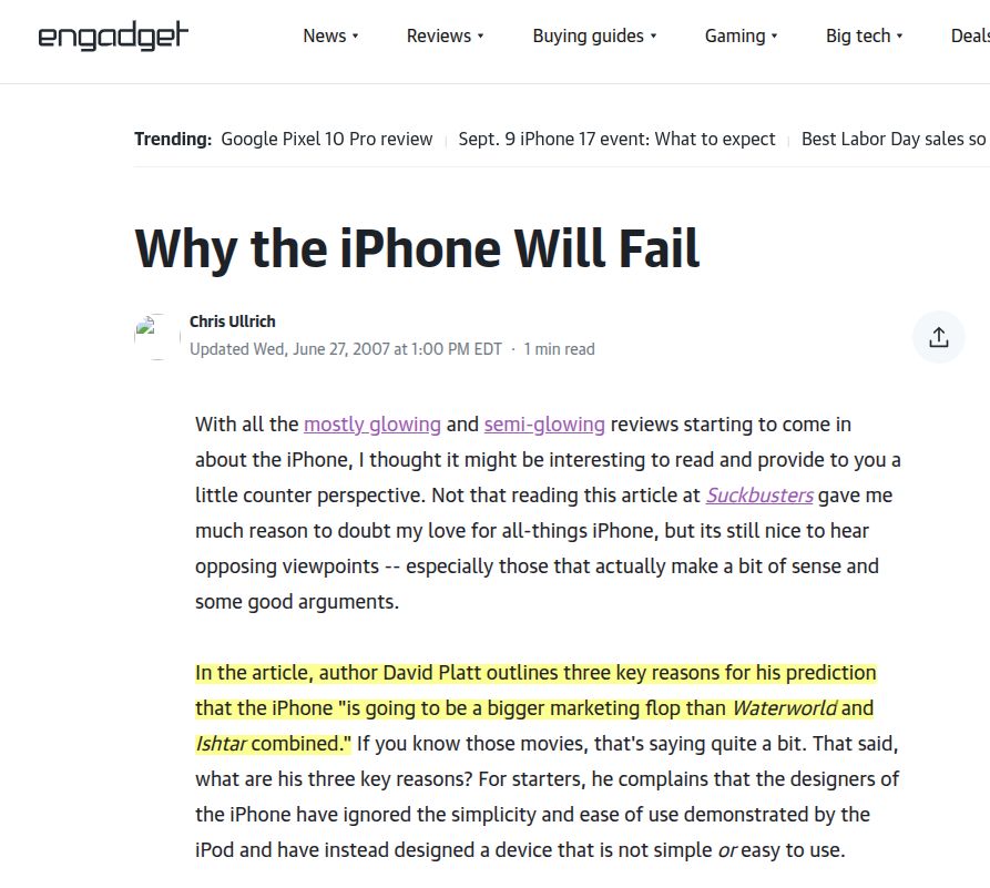 Source; Endgadget, 2007