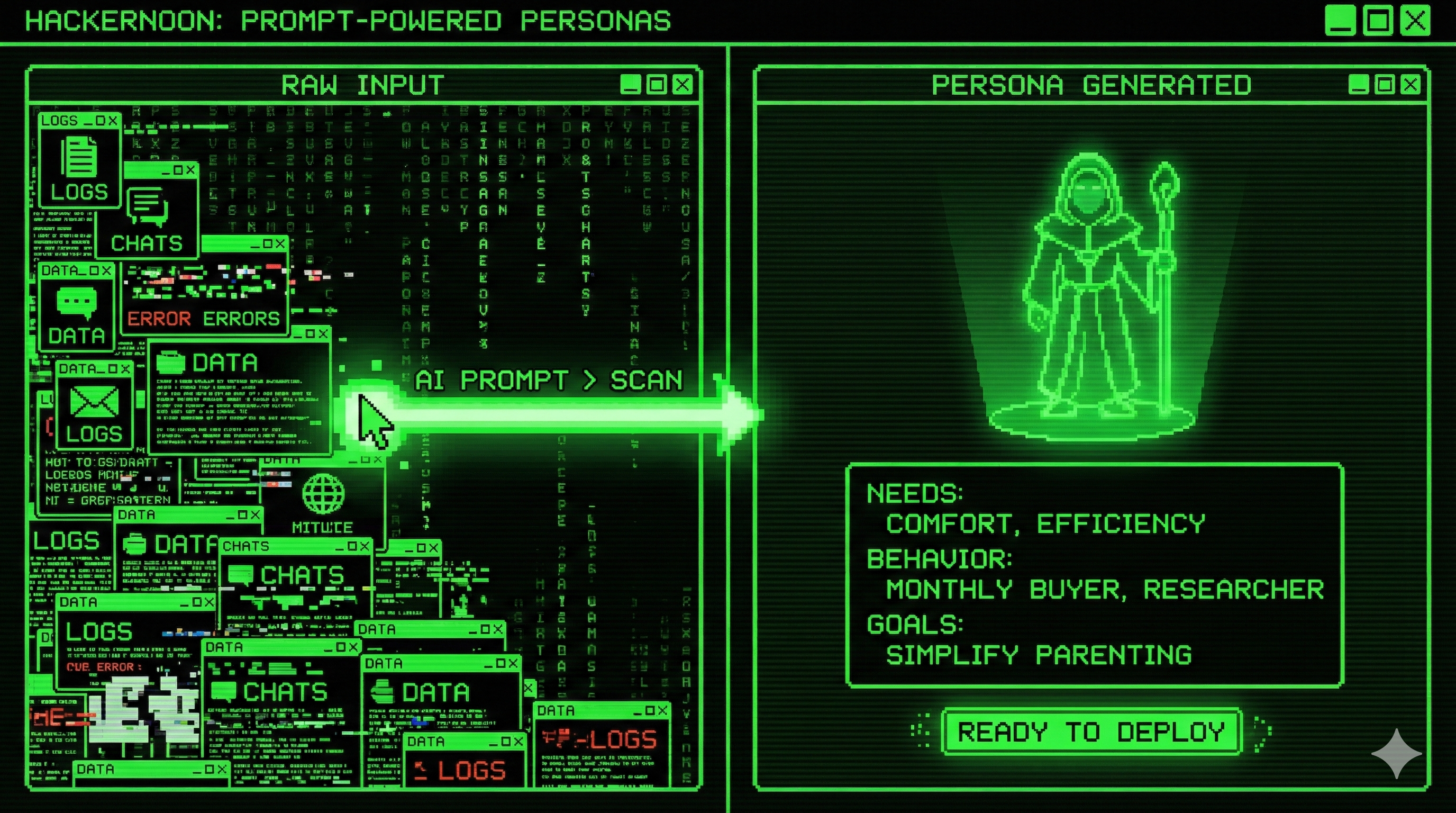 Prompt-Powered Personas: How AI Finally Fixes the Messy World of User Profiling