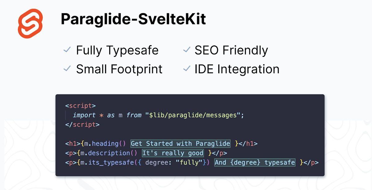 Paraglide-SvelteKit