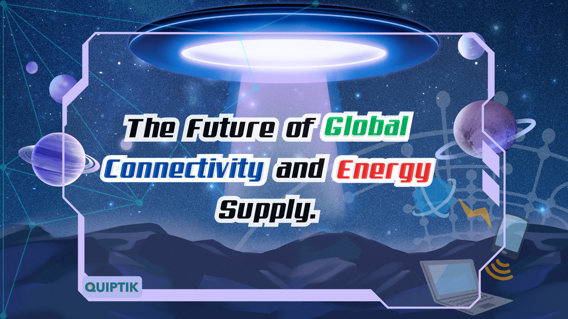 Solar and Internet from Space: The Future of Global Connectivity and Energy Supply