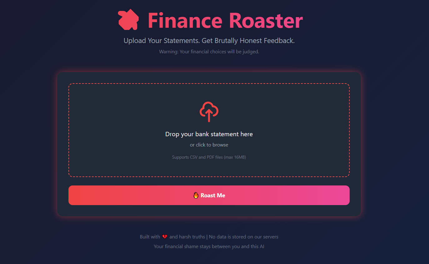 How to Build an AI That Roasts Your Spending Habits (3 hours Weekend Project)