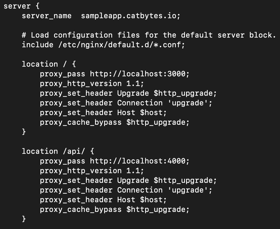 Picture 19. Nginx configurations example