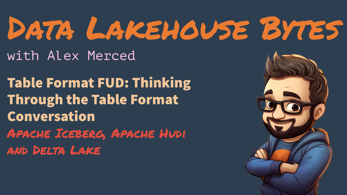 Data Lakehouse Table Formats: Considerations, Reflection, and Perspective