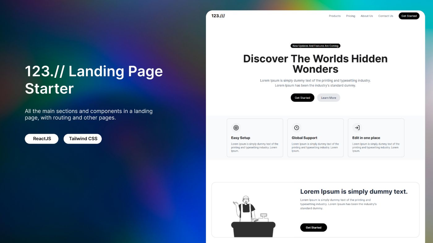 123.// Landing Page Starter.