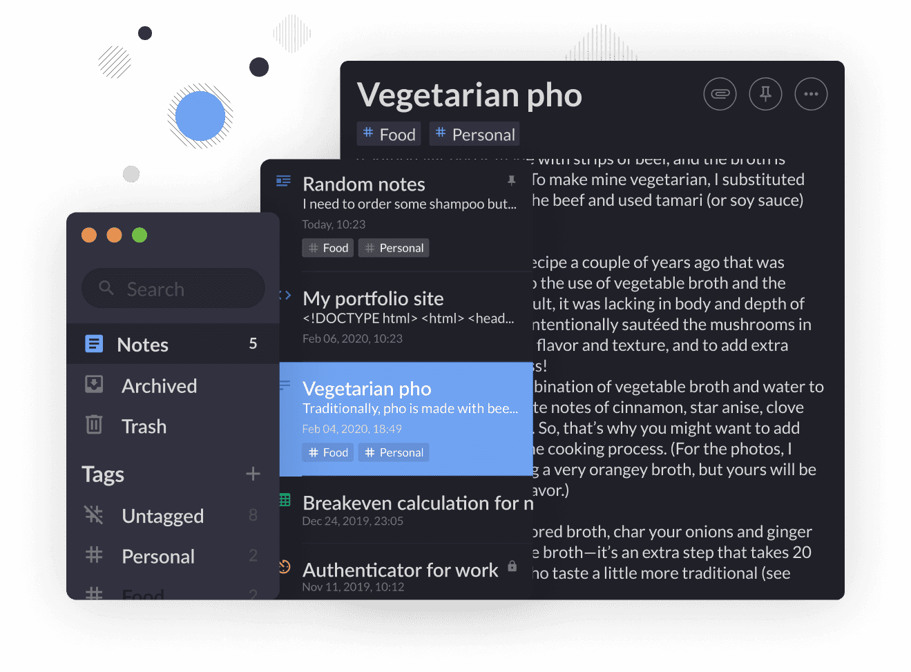 Standard Note app