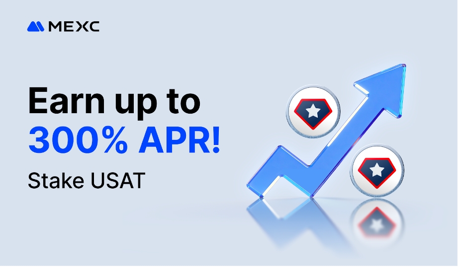 MEXC Launches Limited-Time USAT Flexible Savings Event Offering Up to 300% APR