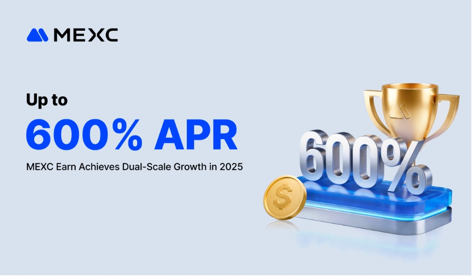 MEXC Earn Achieves Dual-Scale Growth in 2025: 64% Users, 43% AUM