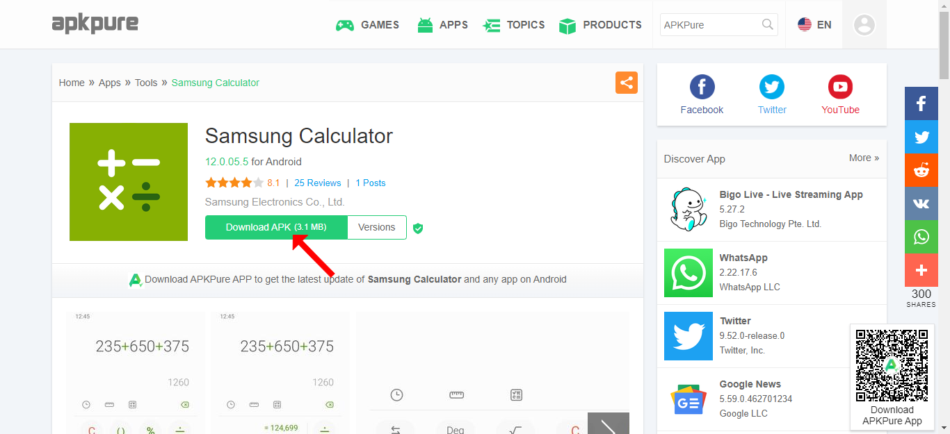 Samsung Calculator APK for Android Download