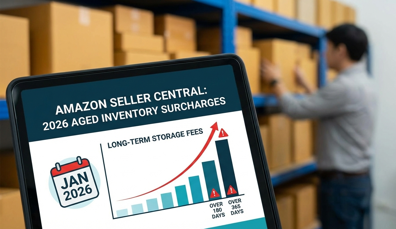 How Amazon Sellers Can Avoid Aged Inventory Surcharges in 2026