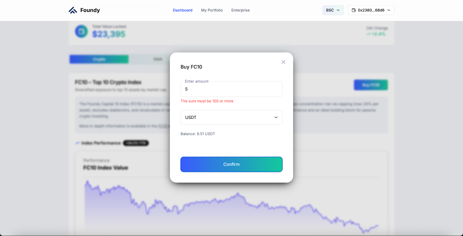 $100