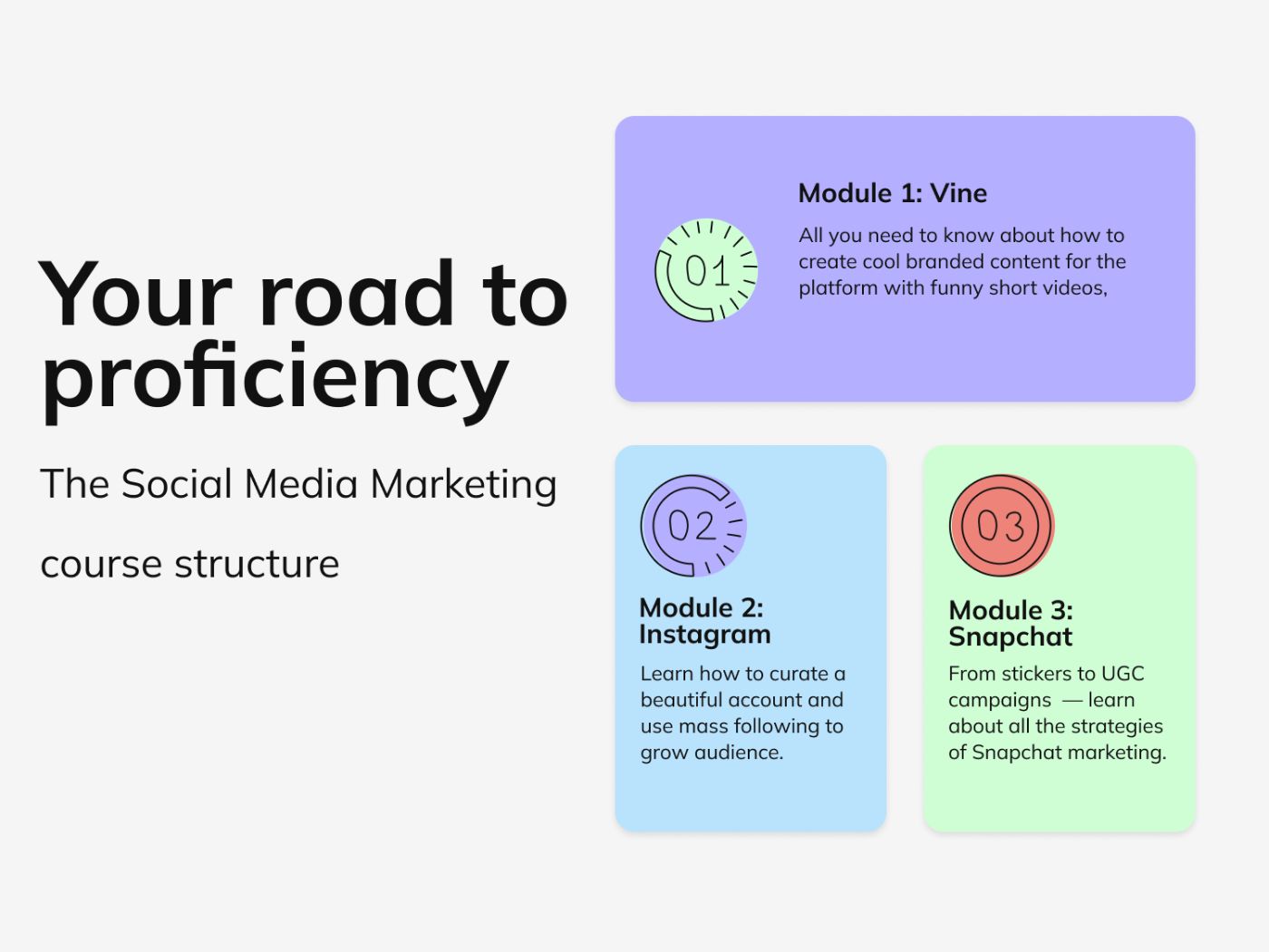 Although the Snapchat module doesn’t look suspicious, Vine is screaming 2016, and mass following is not a legit strategy in 2025. The lack of detail is also concerning.