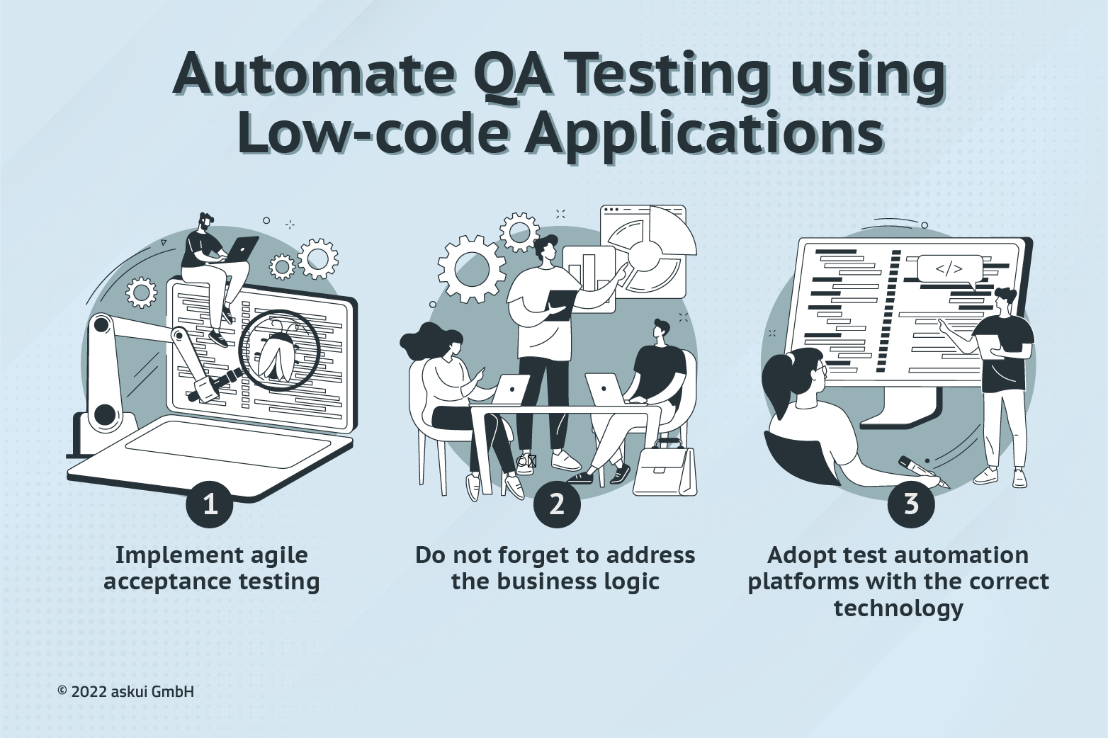 Automate QA Testing using Low-code Applications