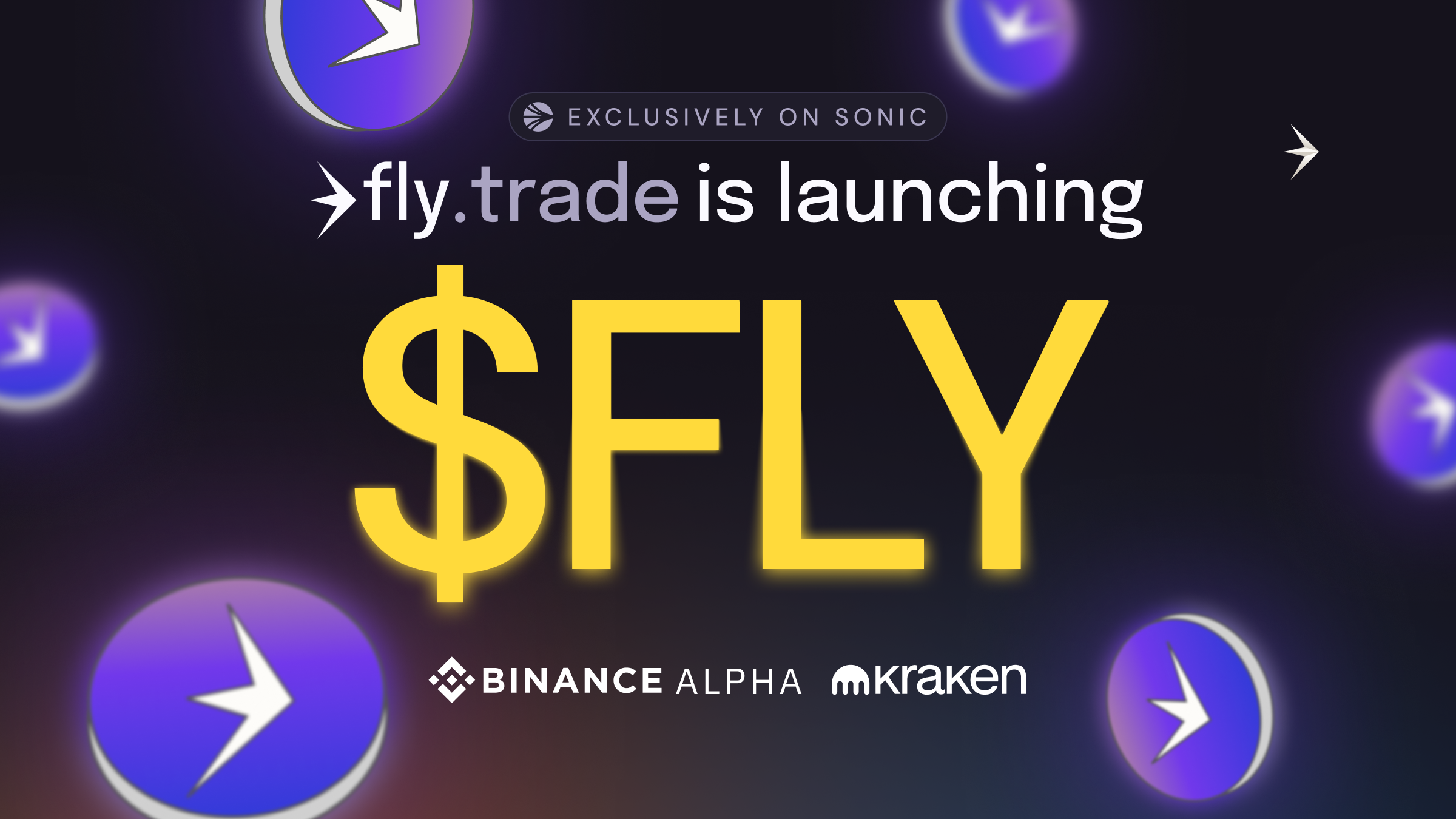 Fly.trade is Launching $FLY on Sonic