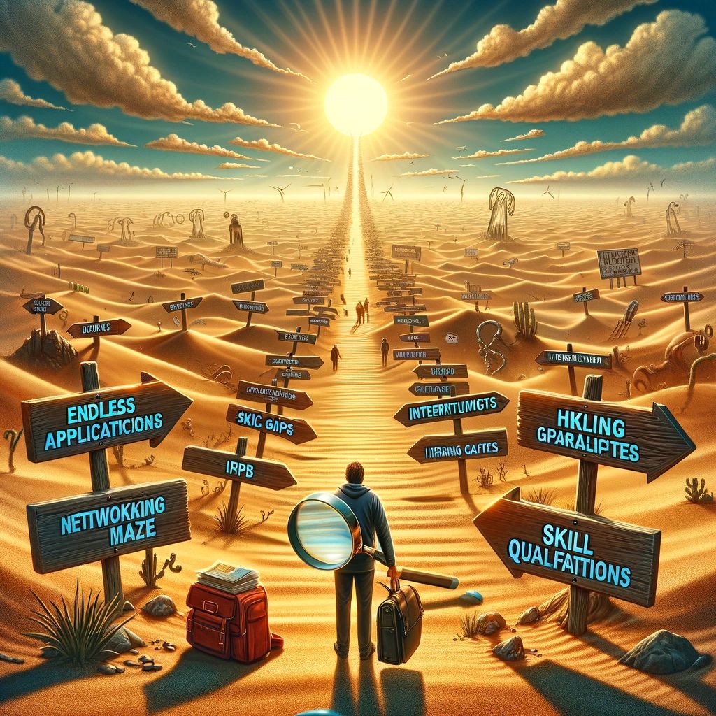 You have a long and grueling journey ahead of you.