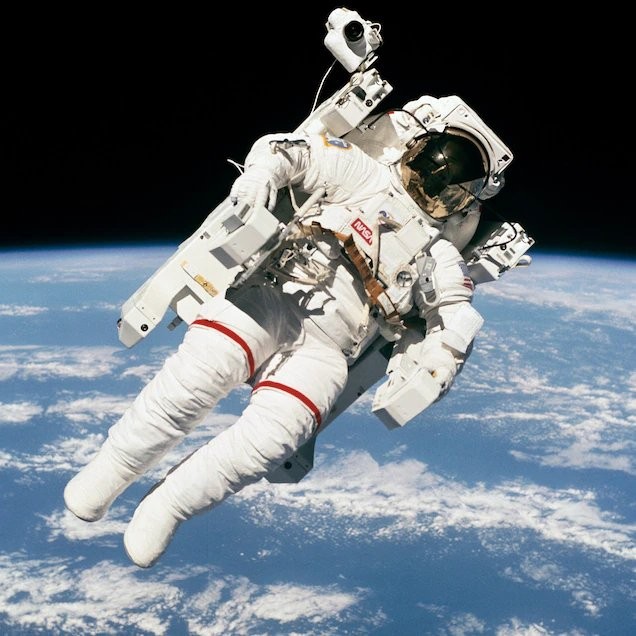 An astronaut — Photograph by NASA
