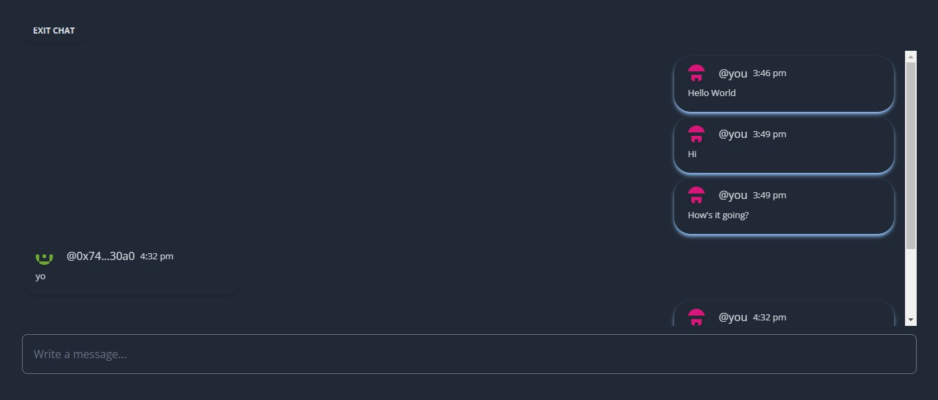 The Messages Component
