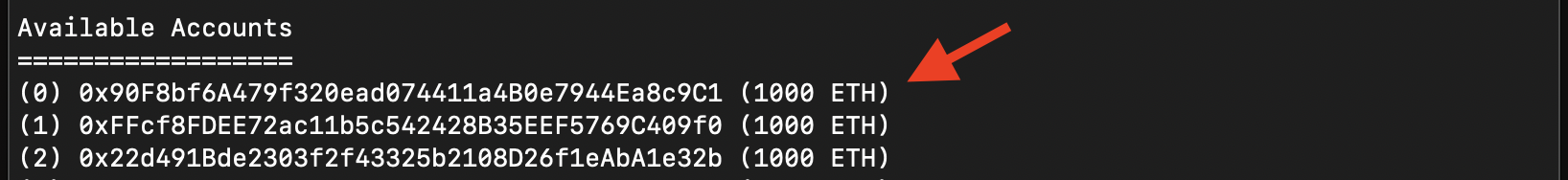 Wallet Address and Balance Imported