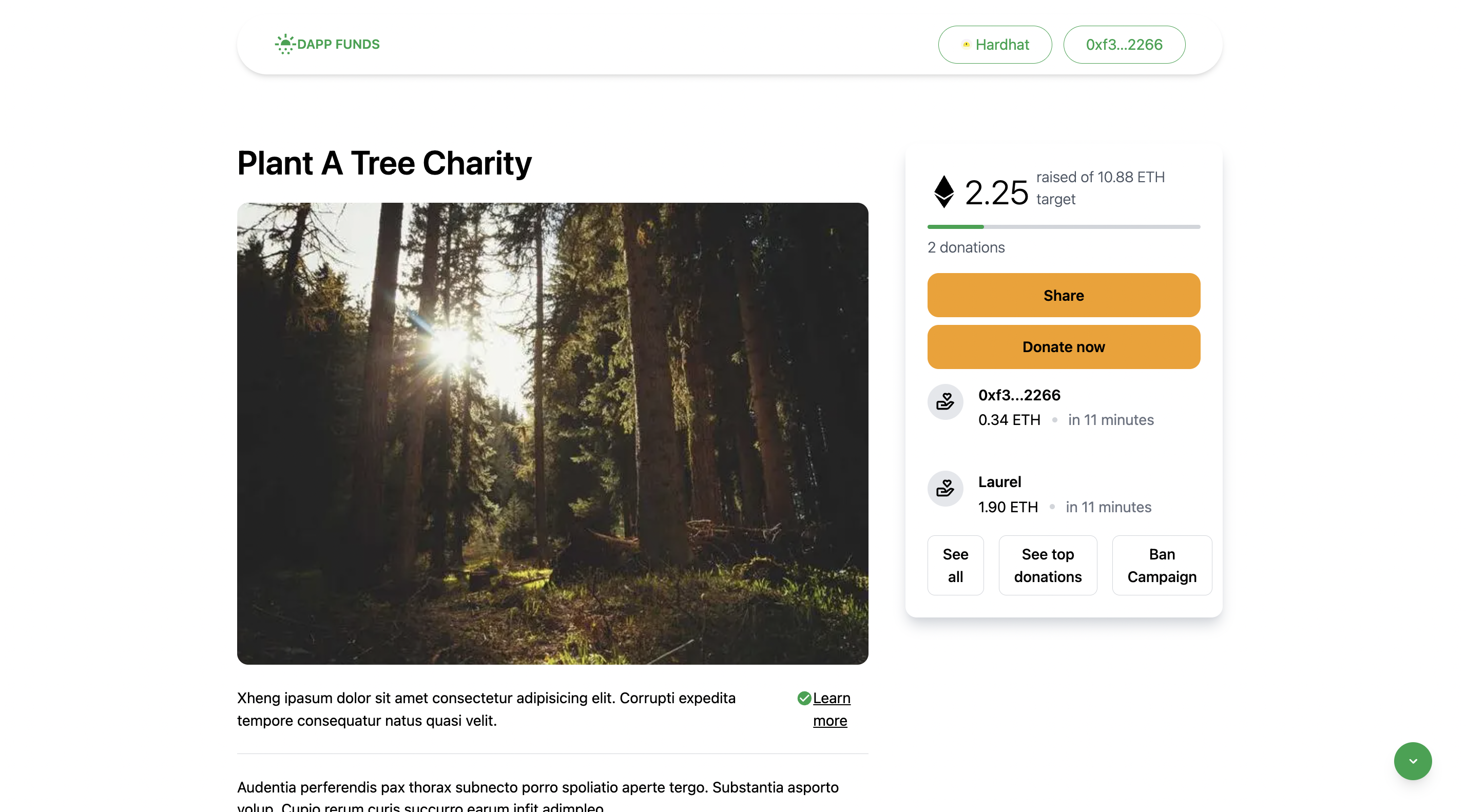 Charity Marketplace