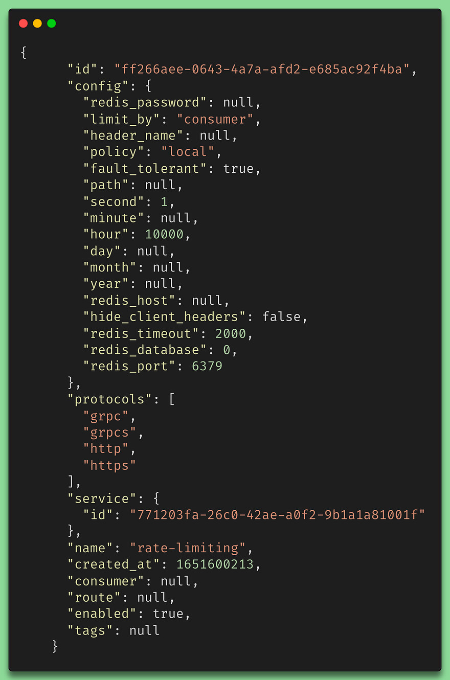 Plugin Configuration Example