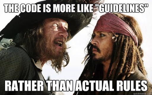 The pirate code