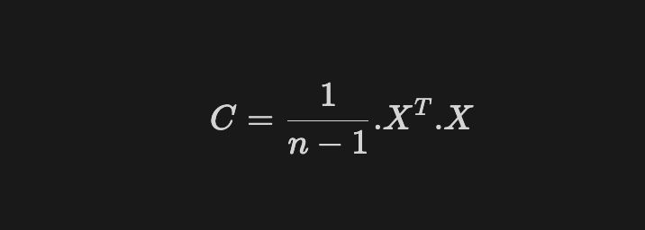 covariance equation