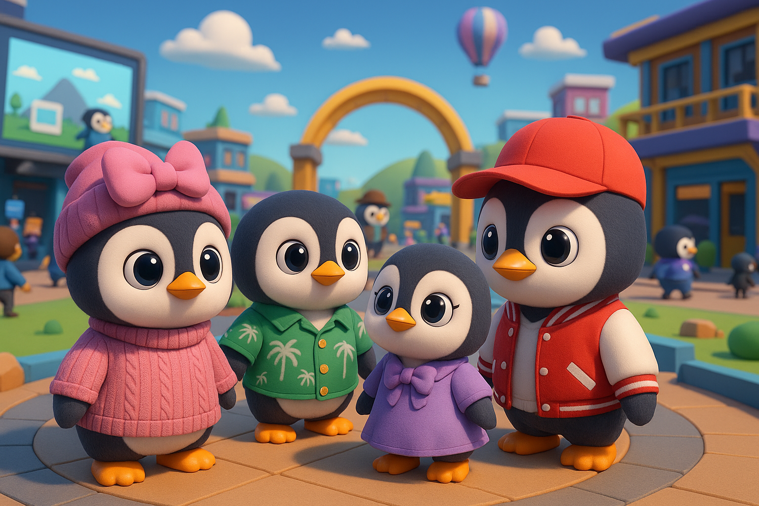 Currently in my penguin era-best believe my metaverse will have some penguin 🐧 like themes 
