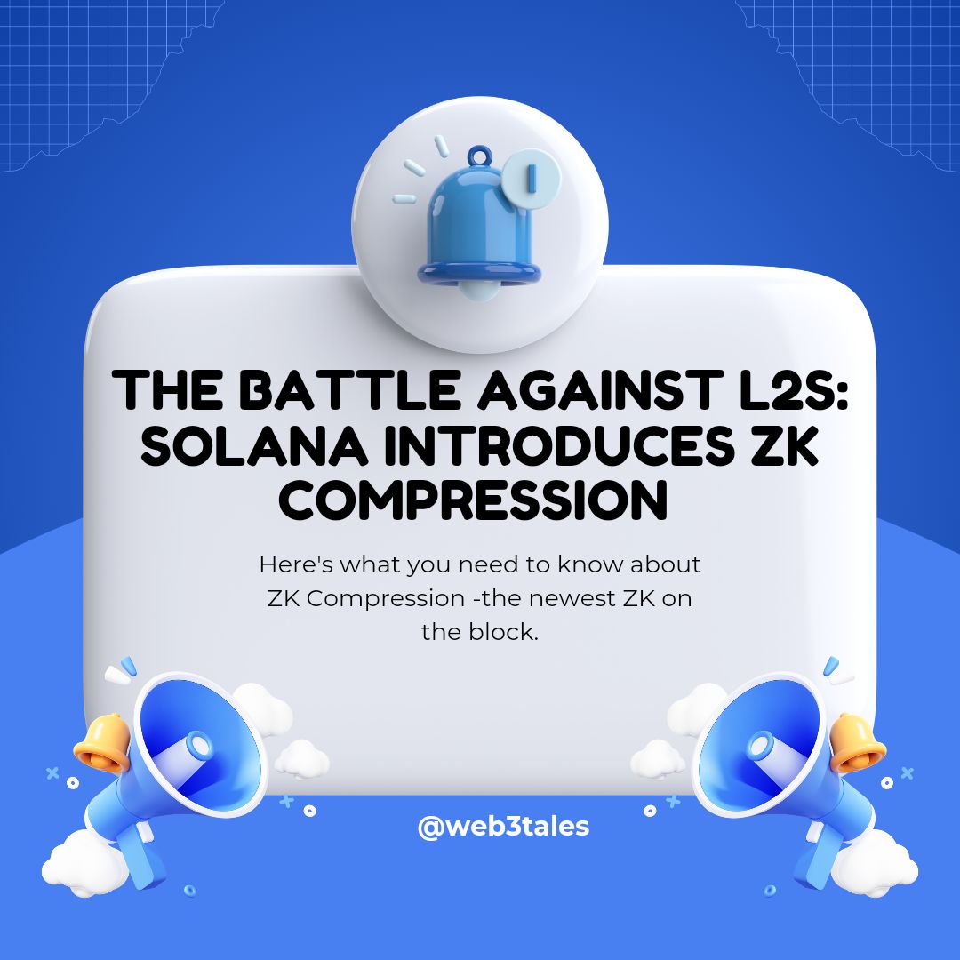 The Battle Against L2s: Solana Introduces ZK Compression