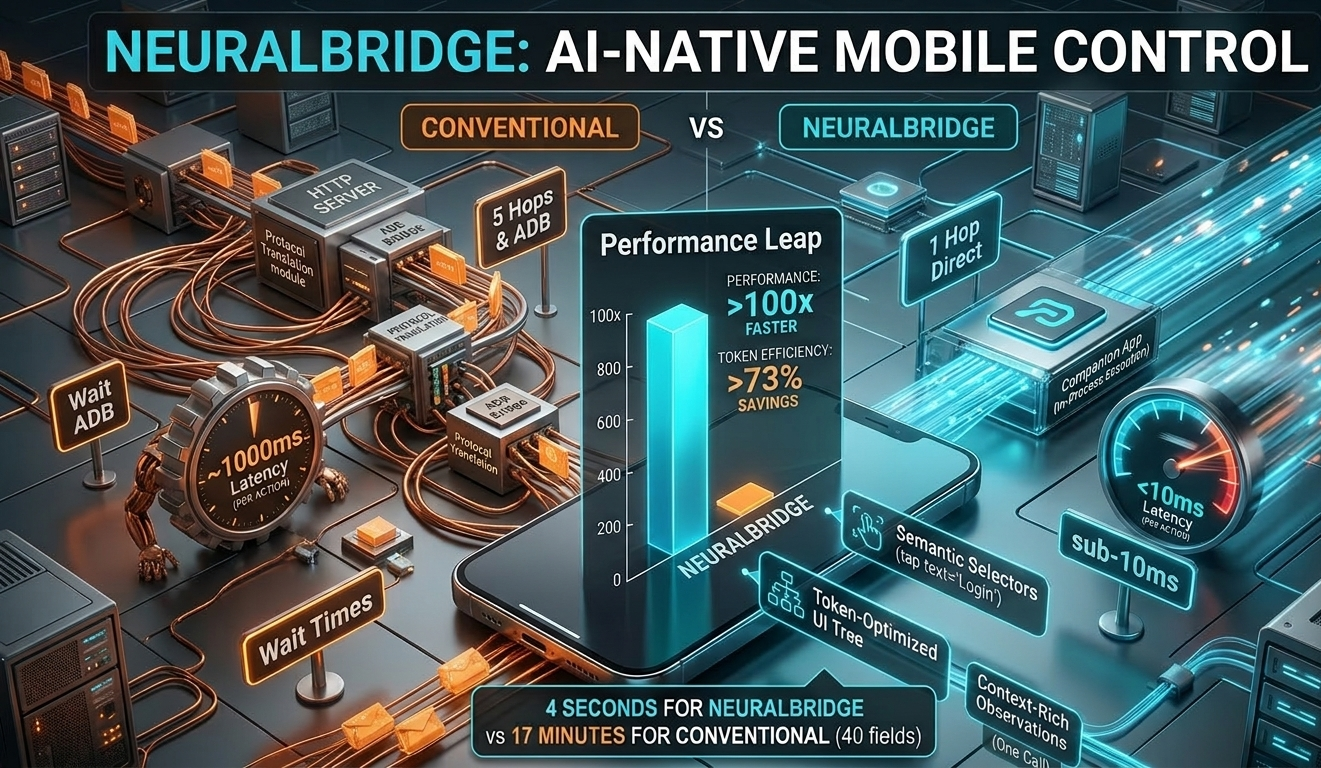 I Built a 100x Faster Android Automation Tool Because AI Agents Deserve Better