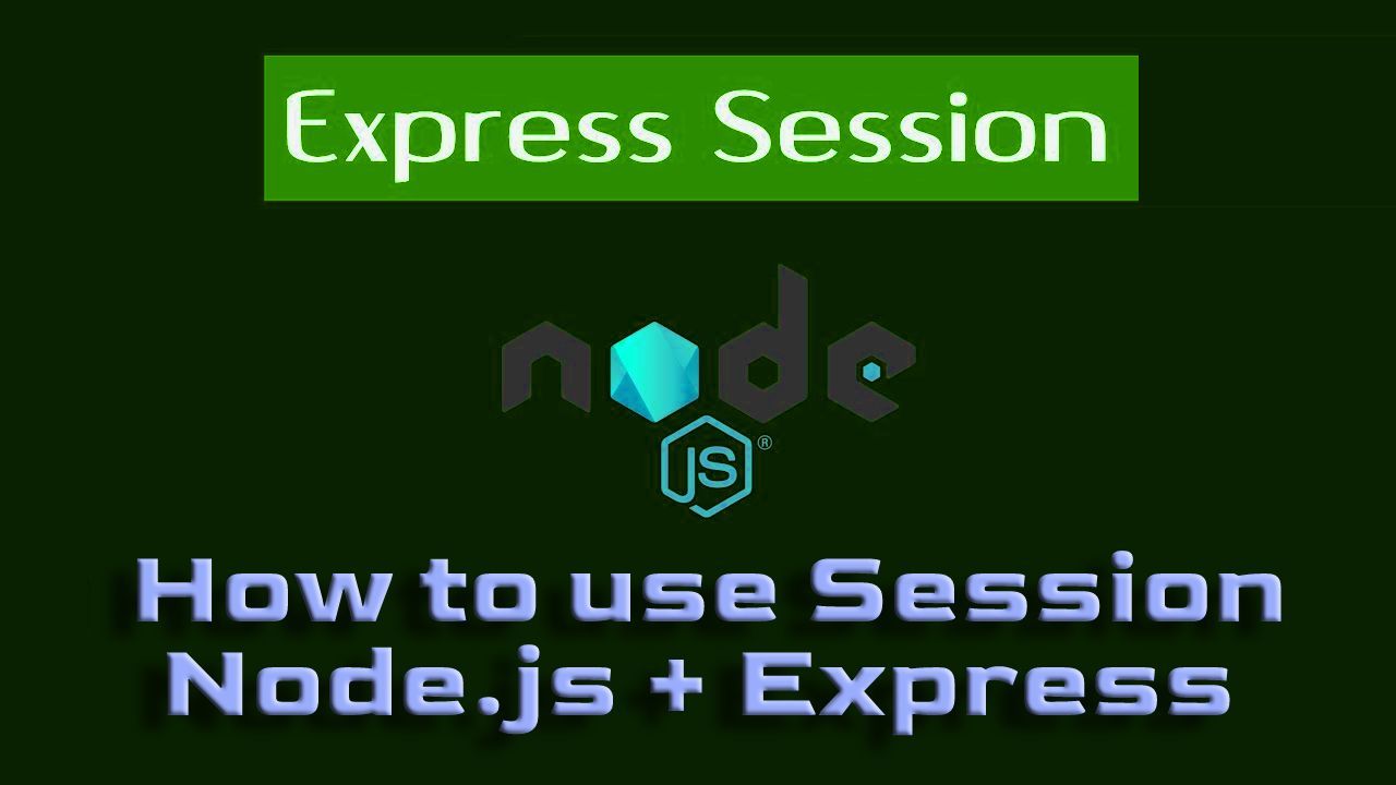 Как использовать сеанс в Node.js