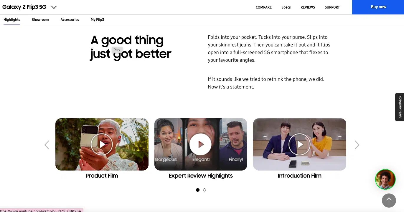 Including more than one video on your landing page can increase conversions